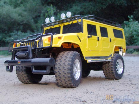 hummer h2 with tank tread