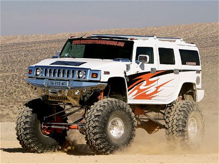 hummer kicking contest